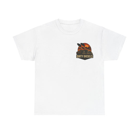 Trucker Mountain Range Front/Back Unisex T-Shirt