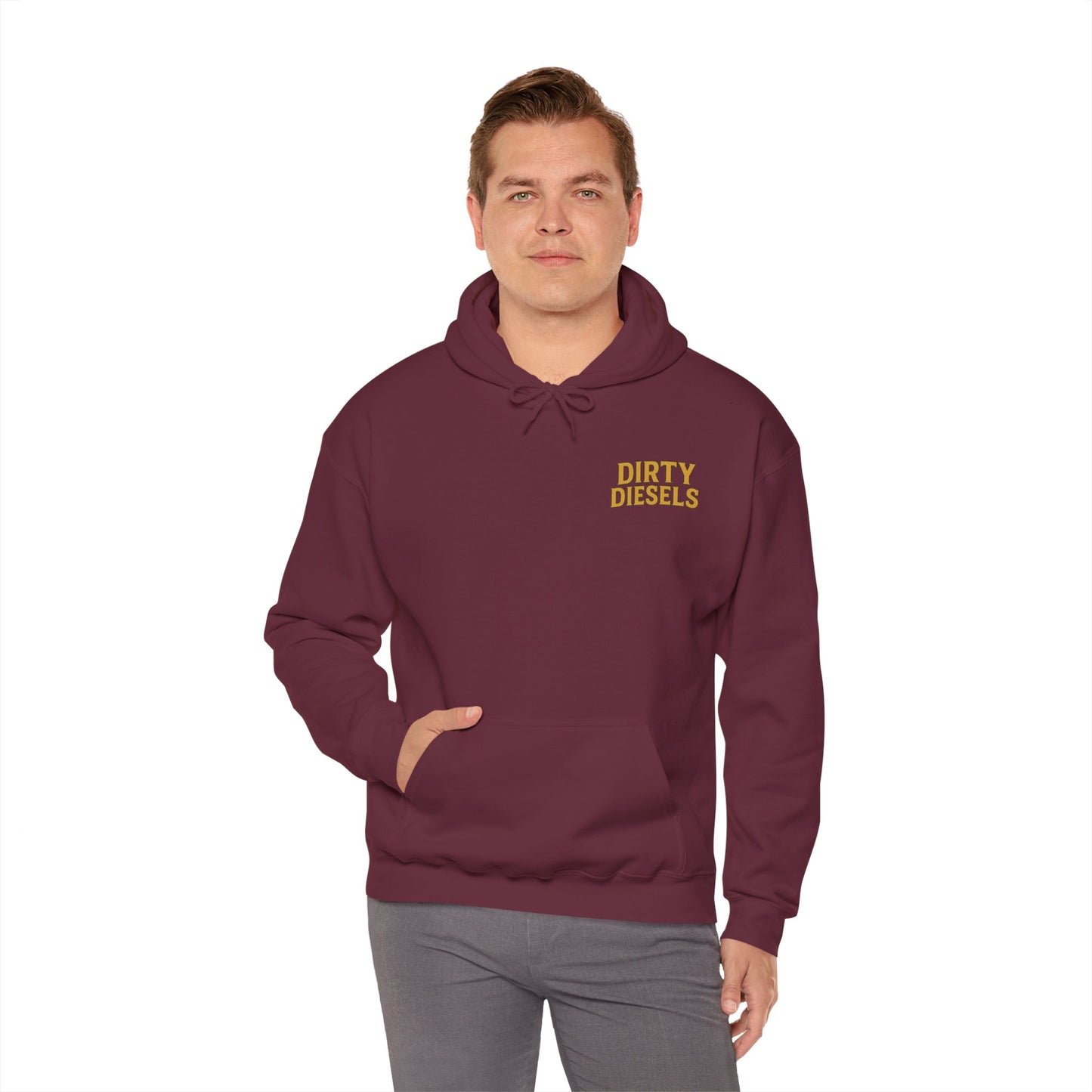 Dirty Diesel Front/Back Unisex Hoodie