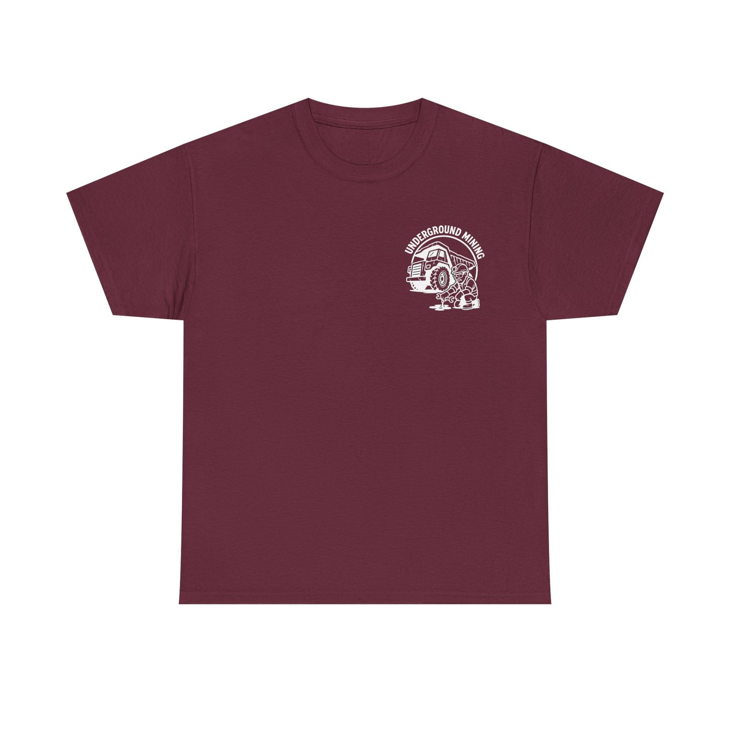 Underground Mining Truck Front/Back Unisex T-Shirt