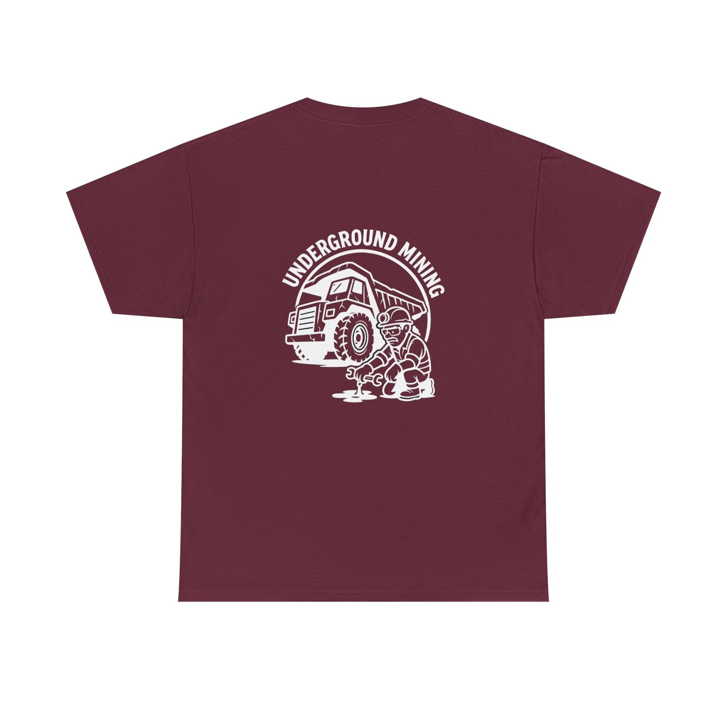 Underground Mining Truck Front/Back Unisex T-Shirt