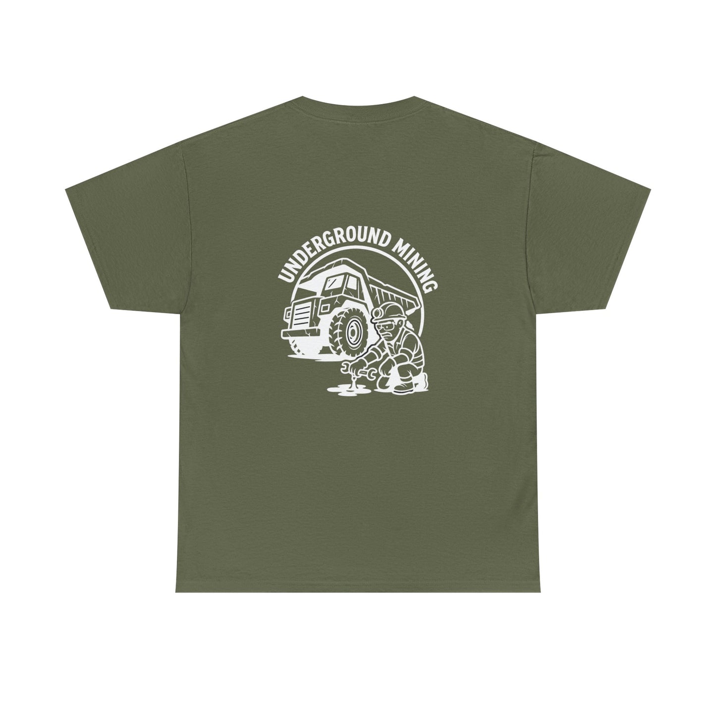 Underground Mining Truck Front/Back Unisex T-Shirt
